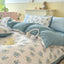 Juego de Ropa de Cama Jacquard de Cuatro Piezas de Doble Gasa