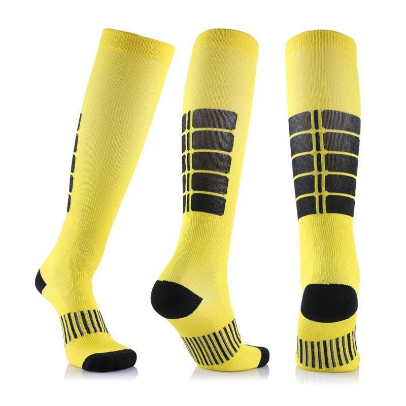 Compression Stocking Anti-slip Best for Basketball Football Outdoor Running  Socks Women Men Travel Compression Socks - Korvel