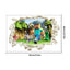 Minecraft run away My World Wall Stickers Living Room Children's Room Removable Decorative PVC Stickers - Korvel