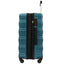 Hardshell Luggage Sets 3 Pcs Spinner Suitcase with TSA Lock Lightweight 20''24''28'' Navy + ABS - Korvel