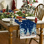 Dwarf Christmas Table Flag Living Room Festival Tablecloth Home Cabinet Decoration Tablecloth Mat Tea Flag - Korvel