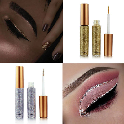 HANDAIYAN Glitter Glitter Eyeliner Sequin Glitter Pop Eyeshadow - Korvel