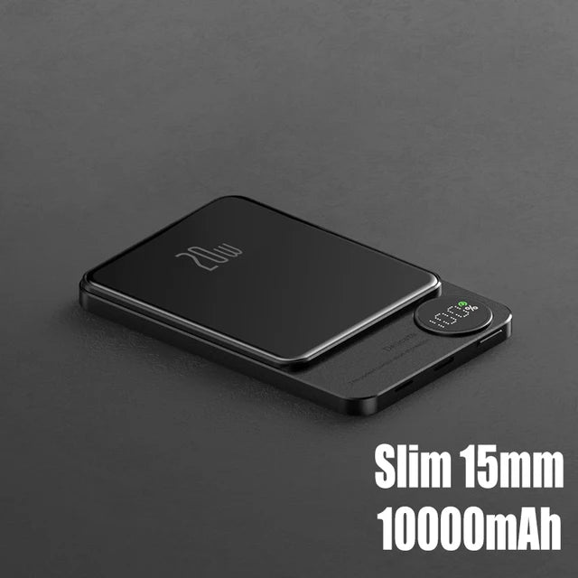 10000mAh MagSafe Magnetic Power Bank - PD20W Wireless Fast Charger