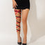 Sexy Leg Chain Elastic Strap Leg Loop Dark Wind Geometric Circle Thigh Chain - Korvel