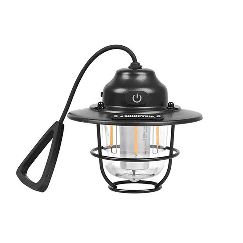Pinecone Retro Camping Light with Type-C Charging