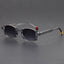 Retro Square Frame Sunglasses - European & American Style