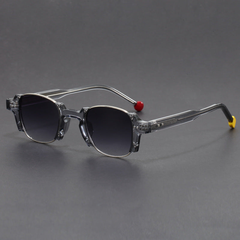 Retro Square Frame Sunglasses - European & American Style