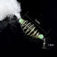 LEO  Night Luminous Beads Copper Spring Shoal Fishing Net with Ball  Freshwater - Korvel