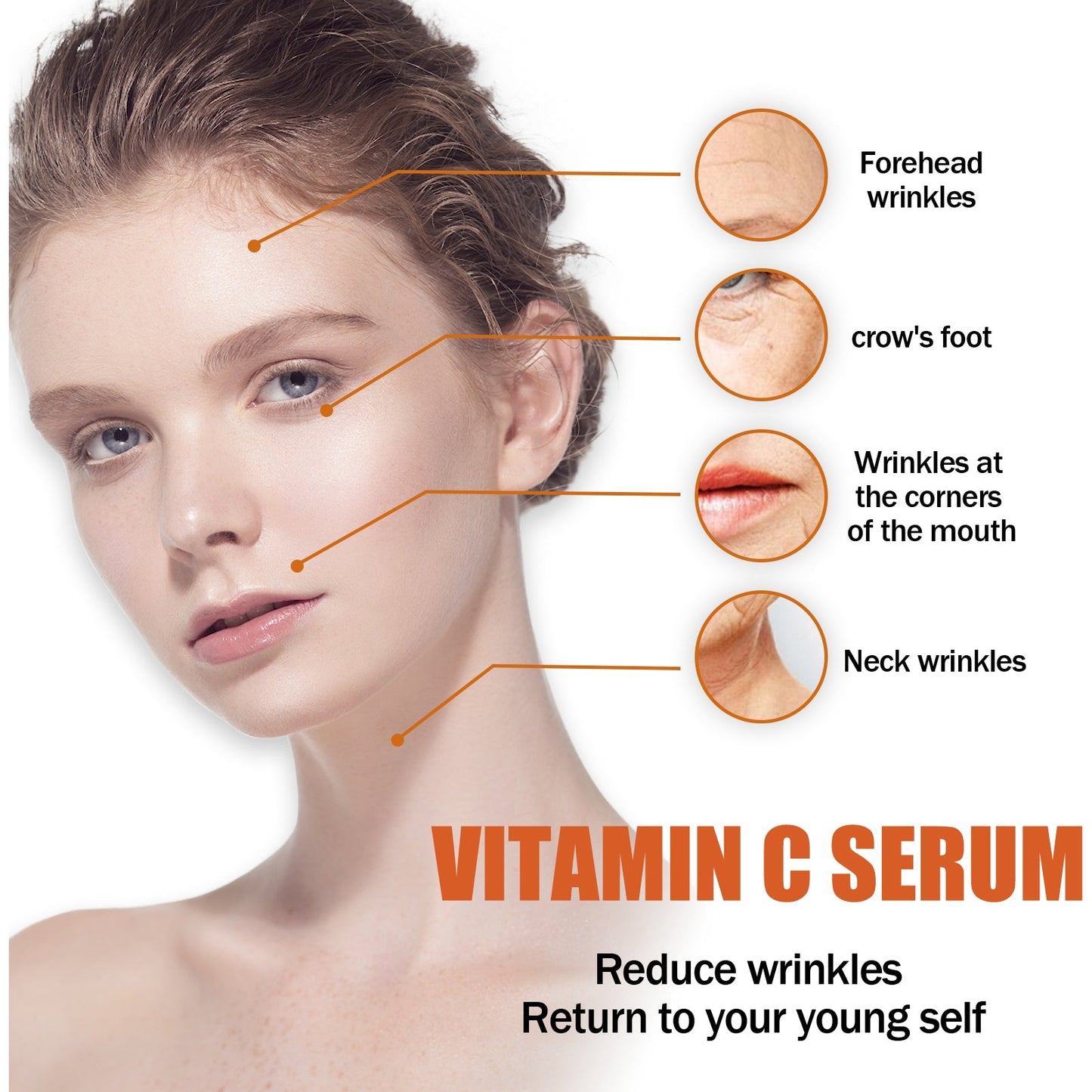 Sérum Visage Premium à la Vitamine C pour une Peau Radieuse
