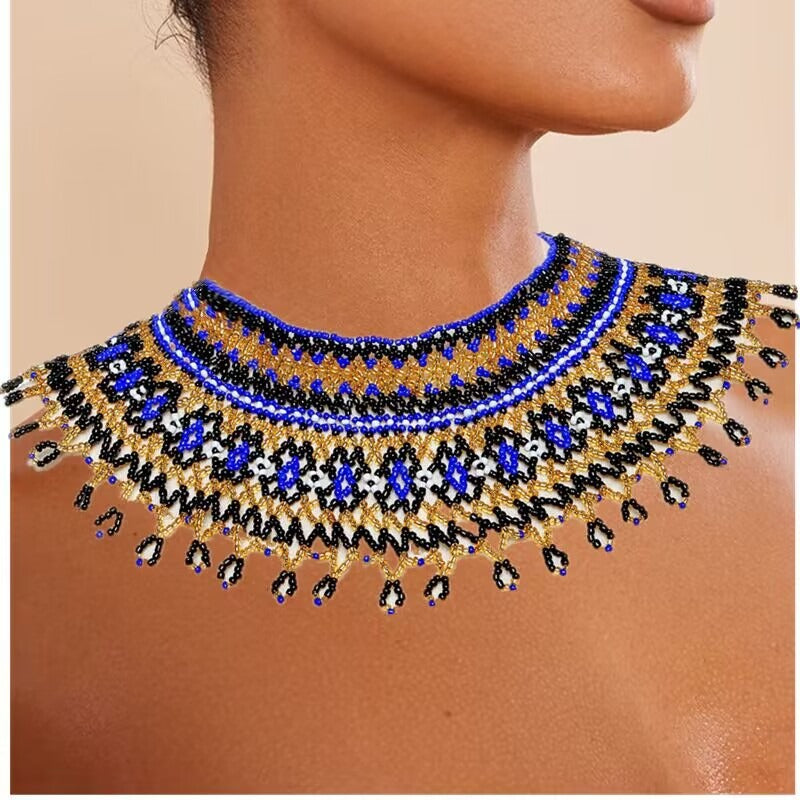 Beaded Clothing Necklace Assembly Beaded Clothing - Korvel