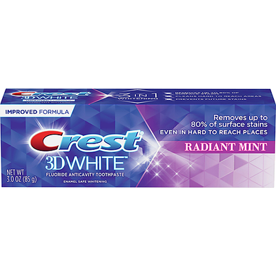 Dentifrice Crest 3D White Radiant Mint - 3,0 Oz