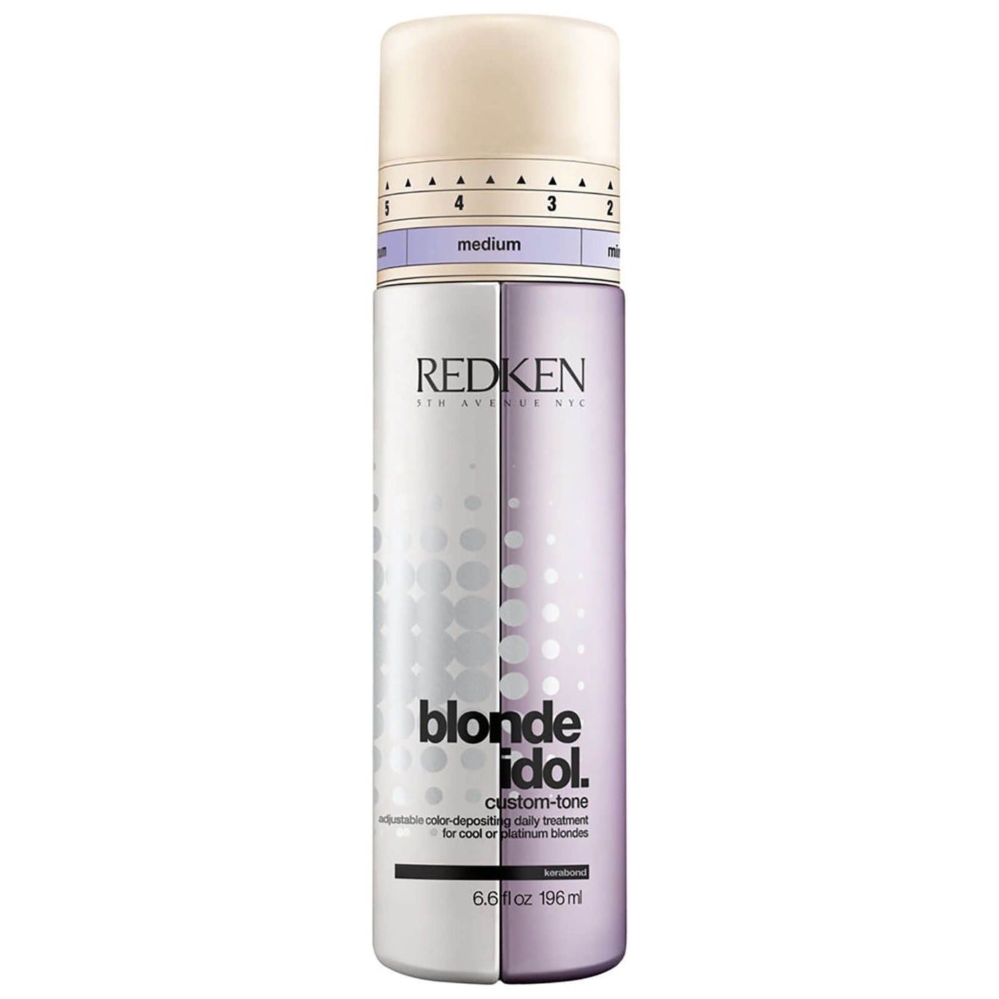 Traitement de ton personnalisé Redken Blonde Idol pour cheveux blonds platine 196ml