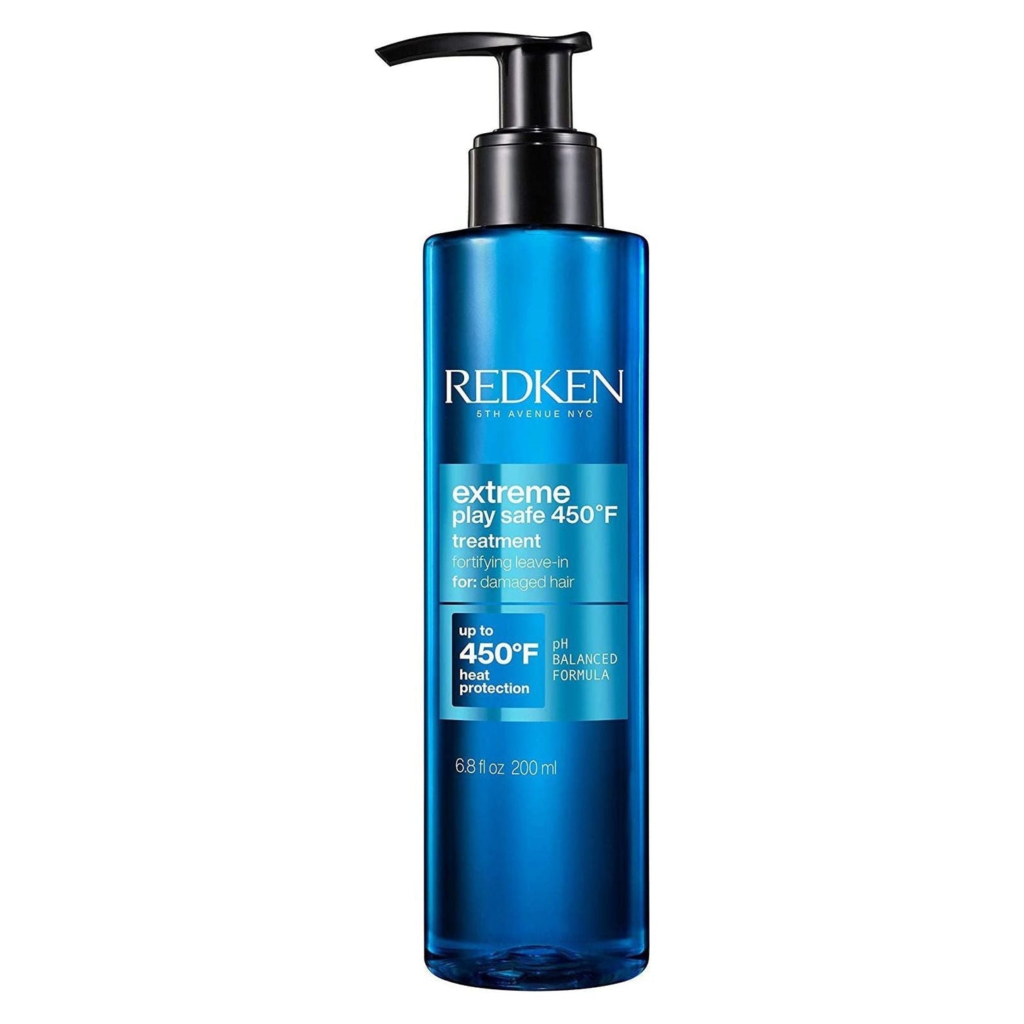 Spray protecteur de chaleur Redken Extreme Play Safe et après-shampooing sans rinçage 6,8 oz