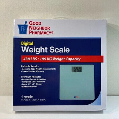 Good Neighbor Pharmacy Digital Electronic Weight Scale