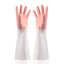 Dishwashing Gloves Durable All-In-One Padded Dishwashing And Clothes Washing Long Thickened Rubber Housework Cleaning Gloves - Korvel