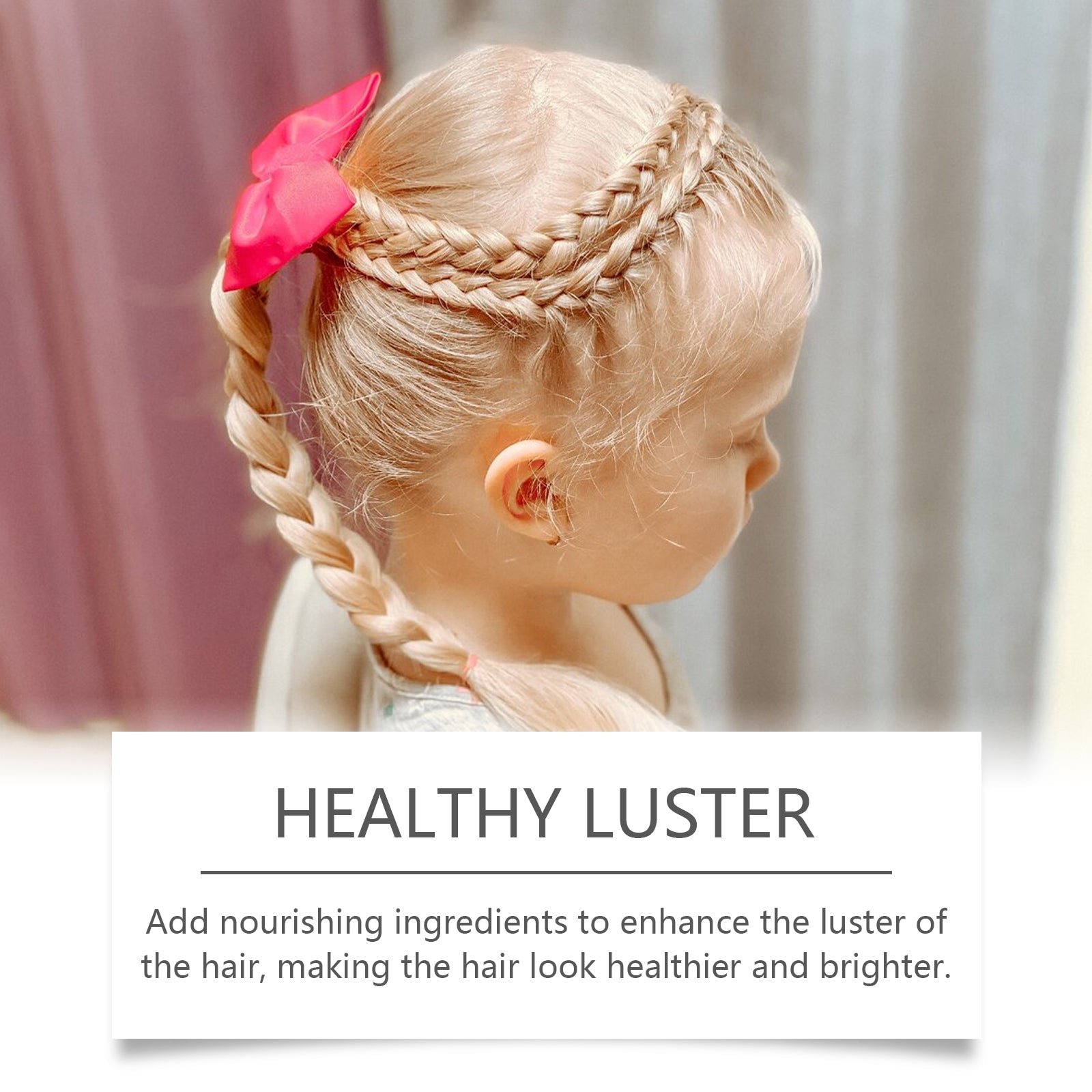 Children's Broken Hair Styling Brush Finish Broken Hair Bangs Styling Nourishing Shine Hair Styling Cream - Korvel