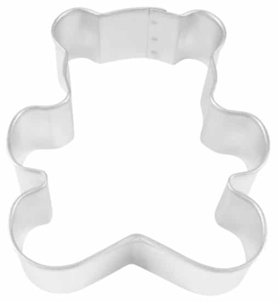 Cortador de Galletas de Oso de Peluche - 3" Marrón