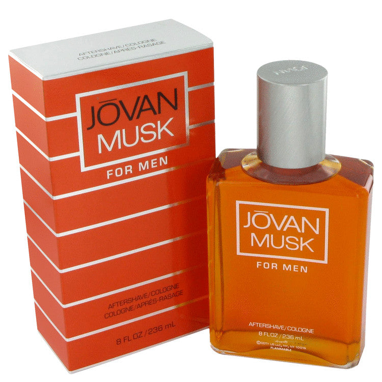 Jovan Musk Pour Hommes - Eau de Cologne Après-Rasage - 8 Oz