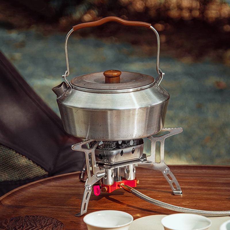 Design Camping Gas Stove Delicate Appearance Outdoor Hiking Portable Gas Stov - Korvel
