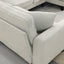 [VIDEO provided] [New] 108*85.5" Modern U Shape Sectional Sofa 7 Seat Fabric Sectional Sofa Set - Korvel