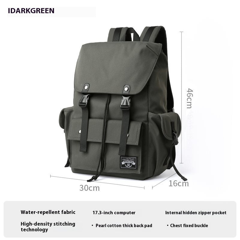 Mochila de Viaje Portátil para Hombre