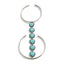 Bohemian style geometric metal arm ring Leg Chain minimalist imitation turquoise arm chain - Korvel