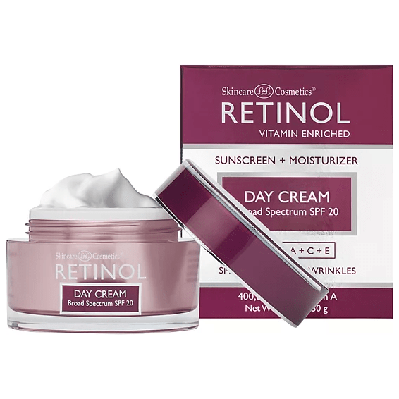 Crema de Día con Retinol y SPF 20 - 1.7 oz