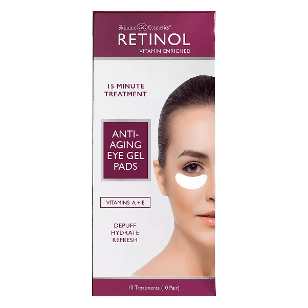 Retinol Eye Gel Pads - 10 Pack for Refreshing Care