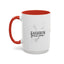 Stylish Faux Paw Accent Coffee Mug - Perfect for Your Brew (11oz & 15oz) - Korvel