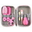 8pcs/set Baby Nail Scissors Clipper Portable Infant Child Healthcare Tools Sets Newborn Grooming Care Kits for Toddler Gift - Korvel