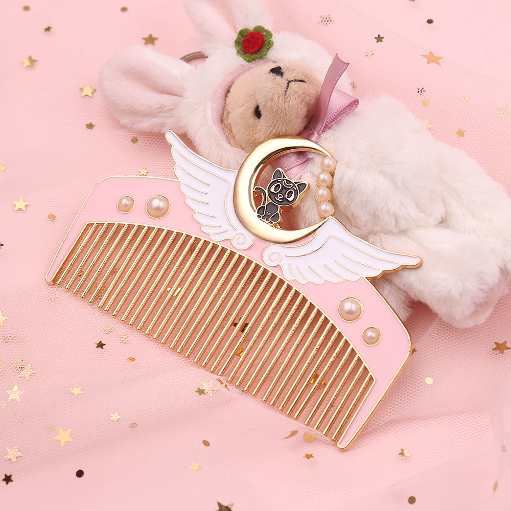 Creative Heart-Shaped Hair Comb - Perfect Valentine's Gift