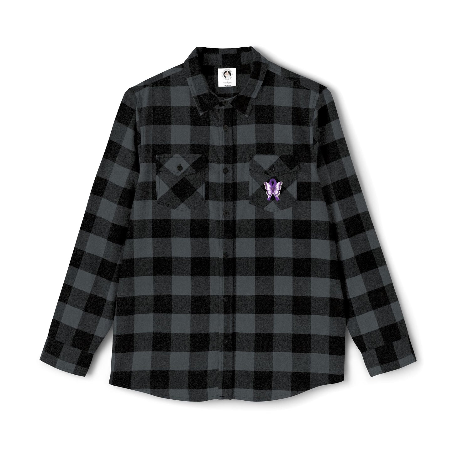 Chemise en flanelle unisexe Papillon de l'épilepsie