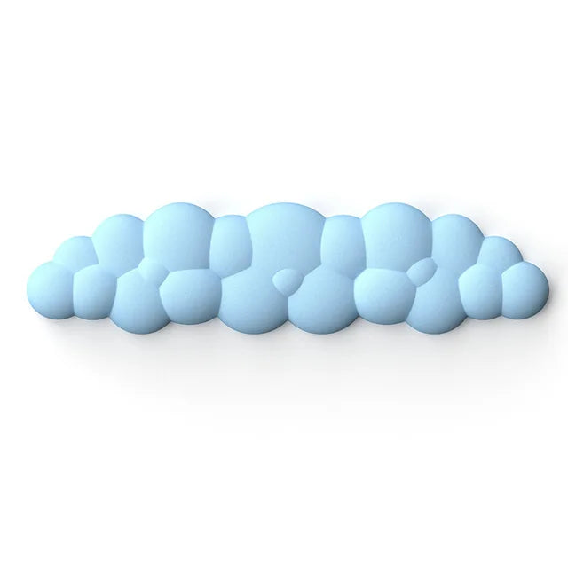 Mouse pad with wrist rest keyboard cloud anti-slip memory foam desktop office gamer mouse wrist rest - Korvel