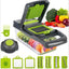 Multifunctional Vegetable Chopper Kitchen Dicer Grater Shredder Set Vegetable Cutter - Korvel