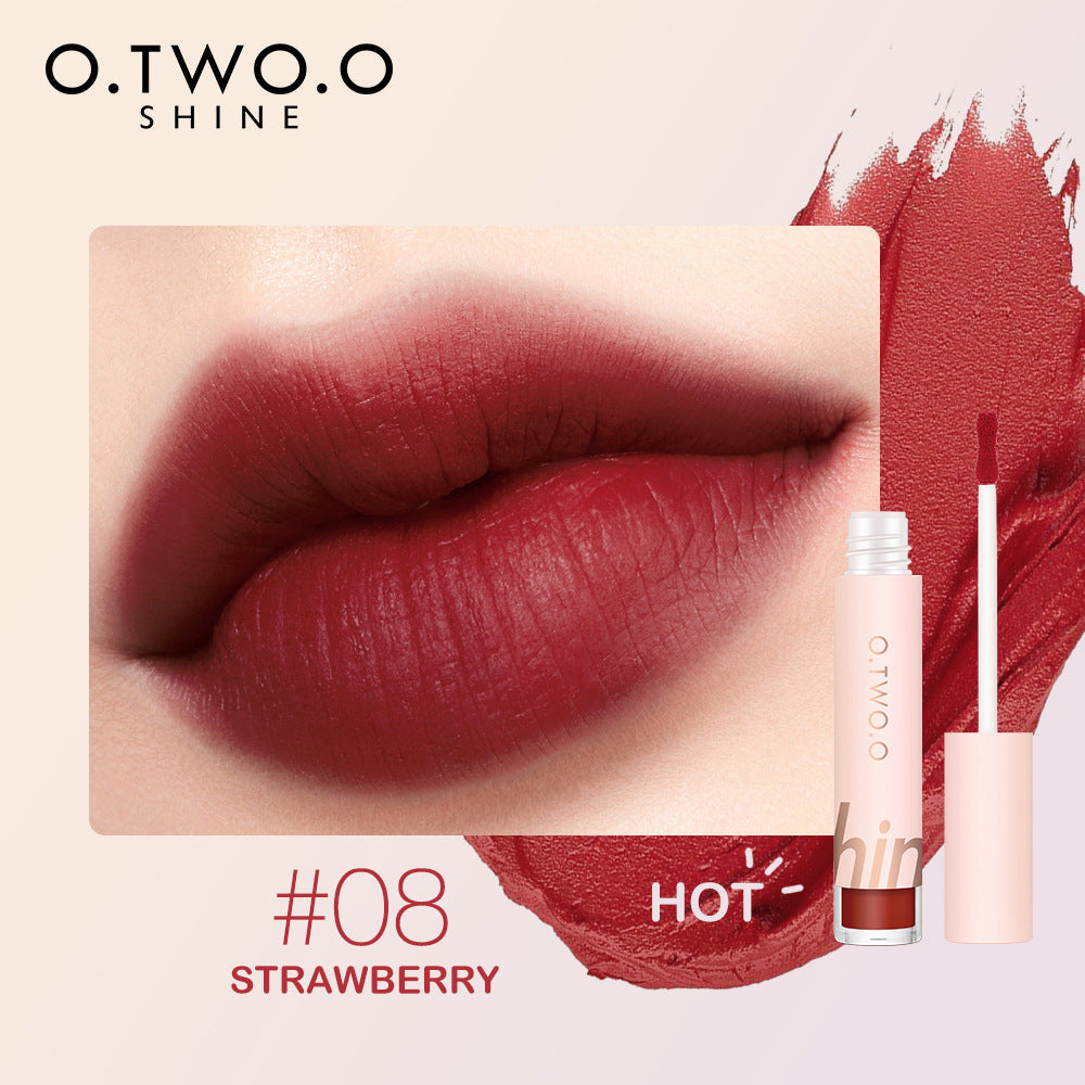 Soft Velvet Mist First Love Lip Slime Blush Eyeshadow Can Be Used For Three Velvet Non-Stick Cups Do Not Lose Color SE001 - Korvel