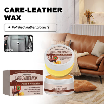 Premium Leather Care Wax for Furniture and Accessories