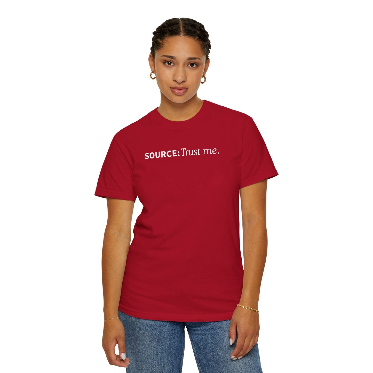 Fuente: Camiseta Confía en Mí | Camiseta de Parodia Política