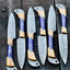 Premium Japanese Chef Knife Set – 13" Handcrafted Stainless Steel Knife with Olivewood Handle & Leather Sheath - Korvel