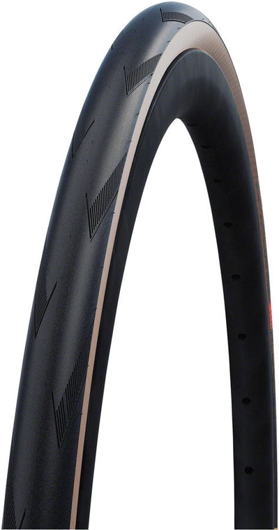 Schwalbe Pro One Tire - 700 x 30 Clincher Folding Black/Transparent