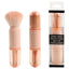 4-in-1 Makeup Brush Beauty Tool Mini Eye Brush Complexion Retractable Makeup Brush Portable Makeup Brush - Korvel