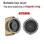 No - drill Magnetic Hair Dryer Wall Mount. Synthetic plastic, for Dyson/Leihen/Kexi. Colors: gray & white - Korvel