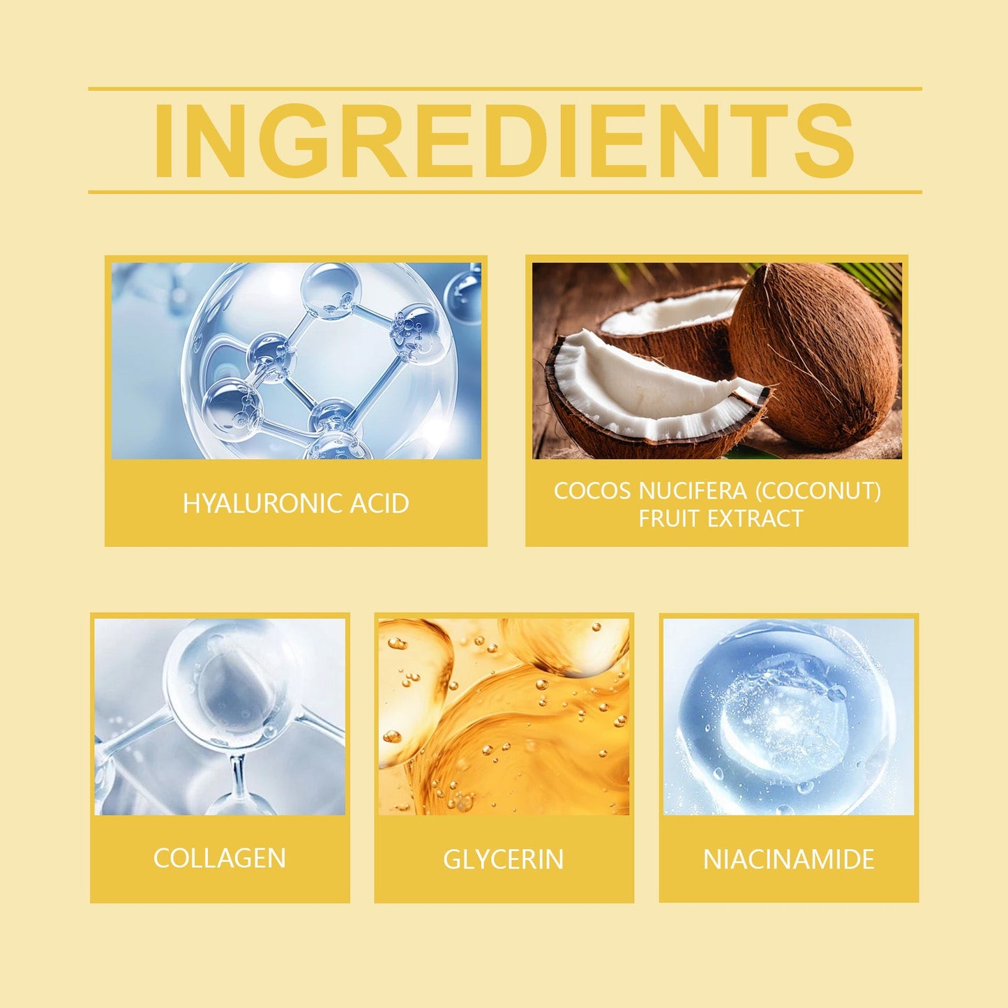 Hyaluronic Acid Facial Essence Gentle Moisturizing Moisturizing Gloss Sensitive Dry Mild Essence - Korvel