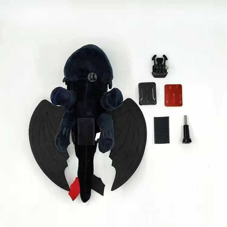 Muñeca de Ventosa con Casco Sin Dientes - Decoración de Furia Nocturna