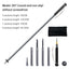 Folding telescopic outdoor hiking tactical self-defense stick Walking stick - Korvel
