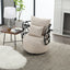 Silla de sala de estar tapizada y con botones COOLMORE