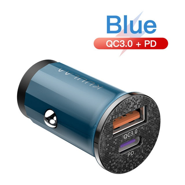 Chargeur de voiture KUULAA Quick Charge 4.0 48W pour appareils mobiles