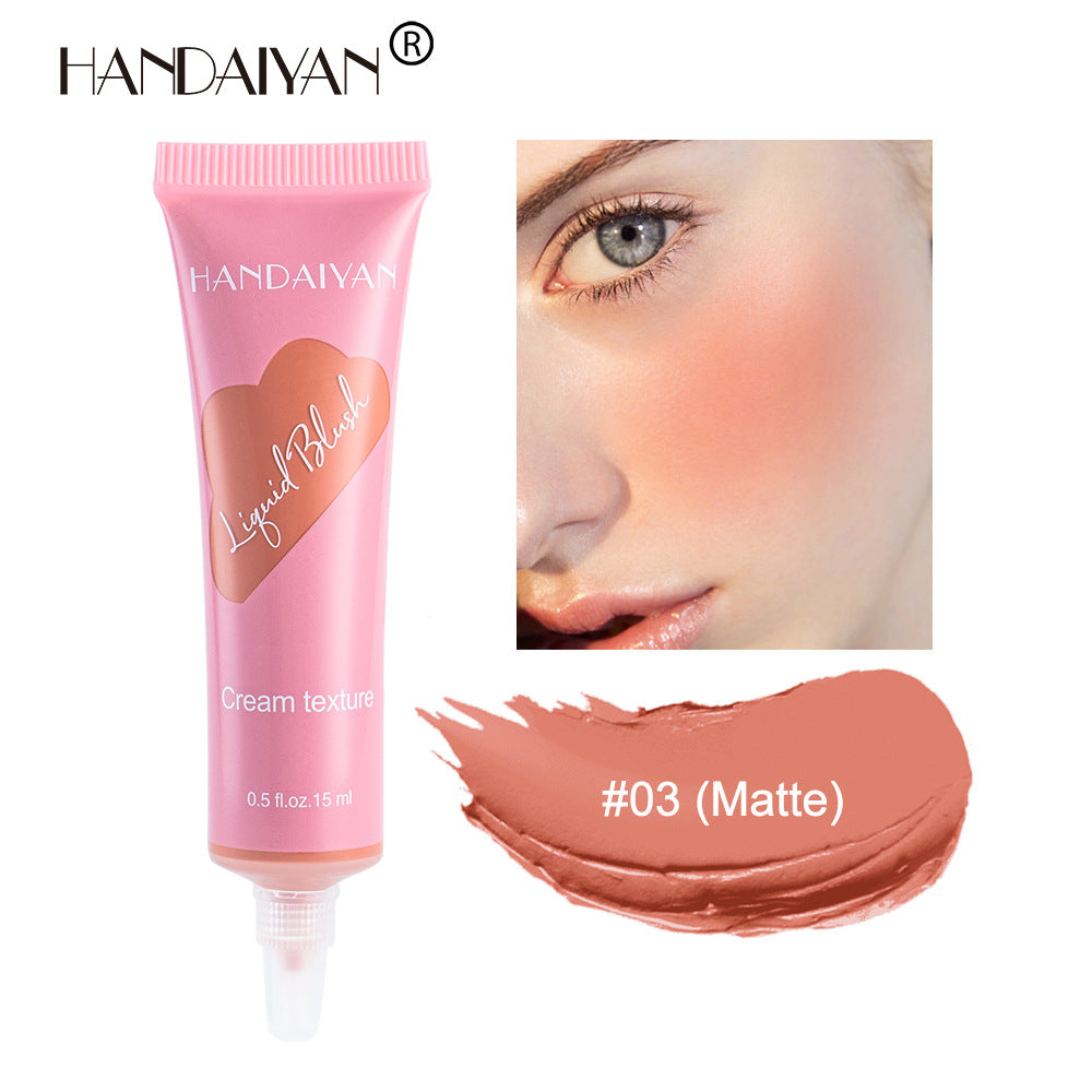 HANDAIYAN Liquid Blush - Natural Matte Nude Finish