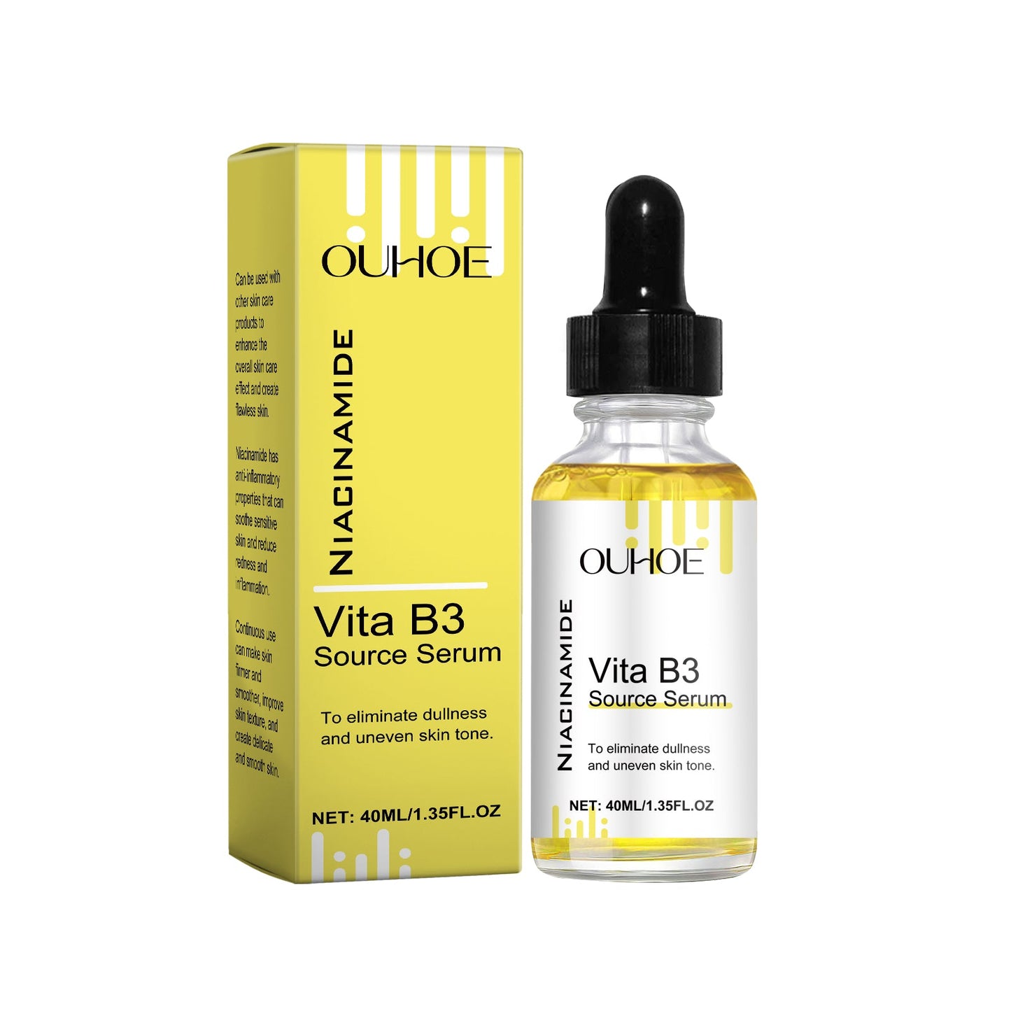 Face Serum Moisturizes Facial Skin With Moisture Lock Hydrating Vitamin B3 Serum - Korvel