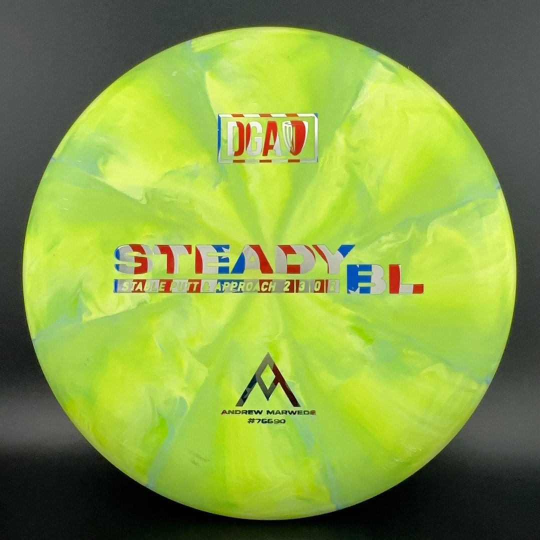 Swirl Stone Steady BL - Andrew Marwede Disc Golf Putter