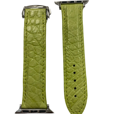 Key Lime Alligator Apple Watch Band